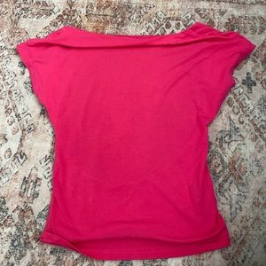 Pink Backless Top